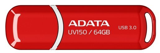 USB3.1 ADATA DashDrive UV150 / 64Gb / Red