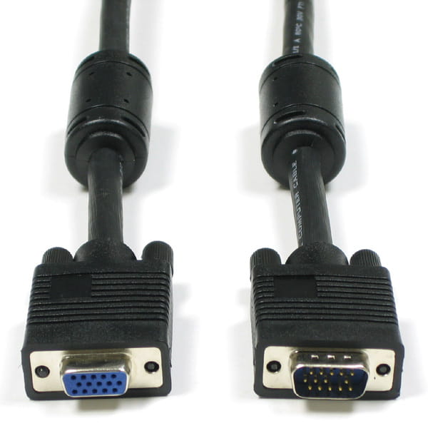 Cable Cablexpert HD15M/HD15F / Premium / Black