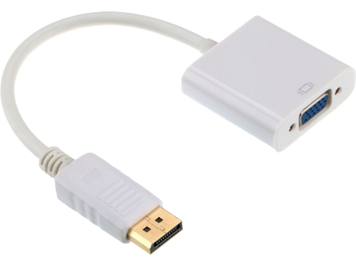 Adapter Gembird A-DPM-VGAF-02 / White