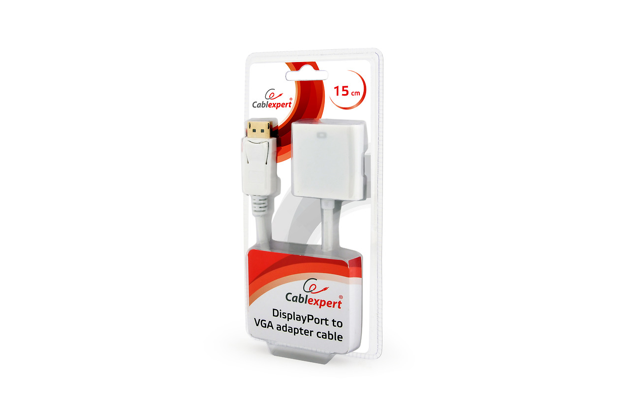 Adapter Gembird A-DPM-VGAF-02 / White