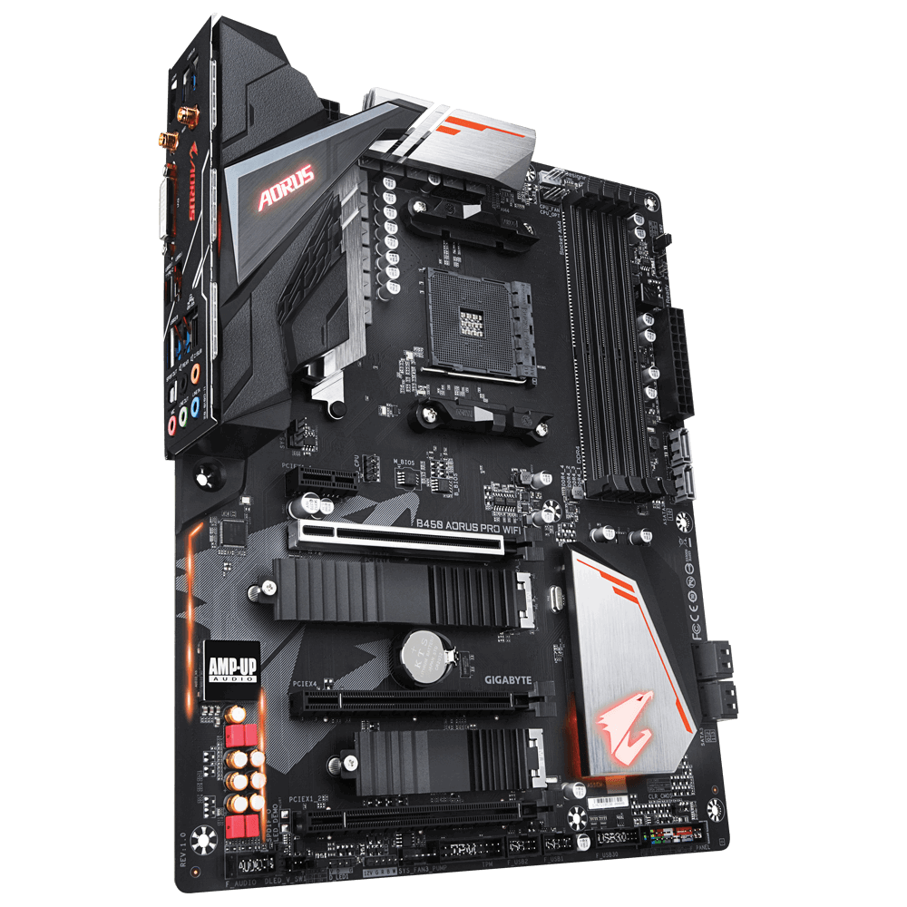 MB GIGABYTE B450 AORUS Pro / Socket AM4 / ATX / AMD B450 /