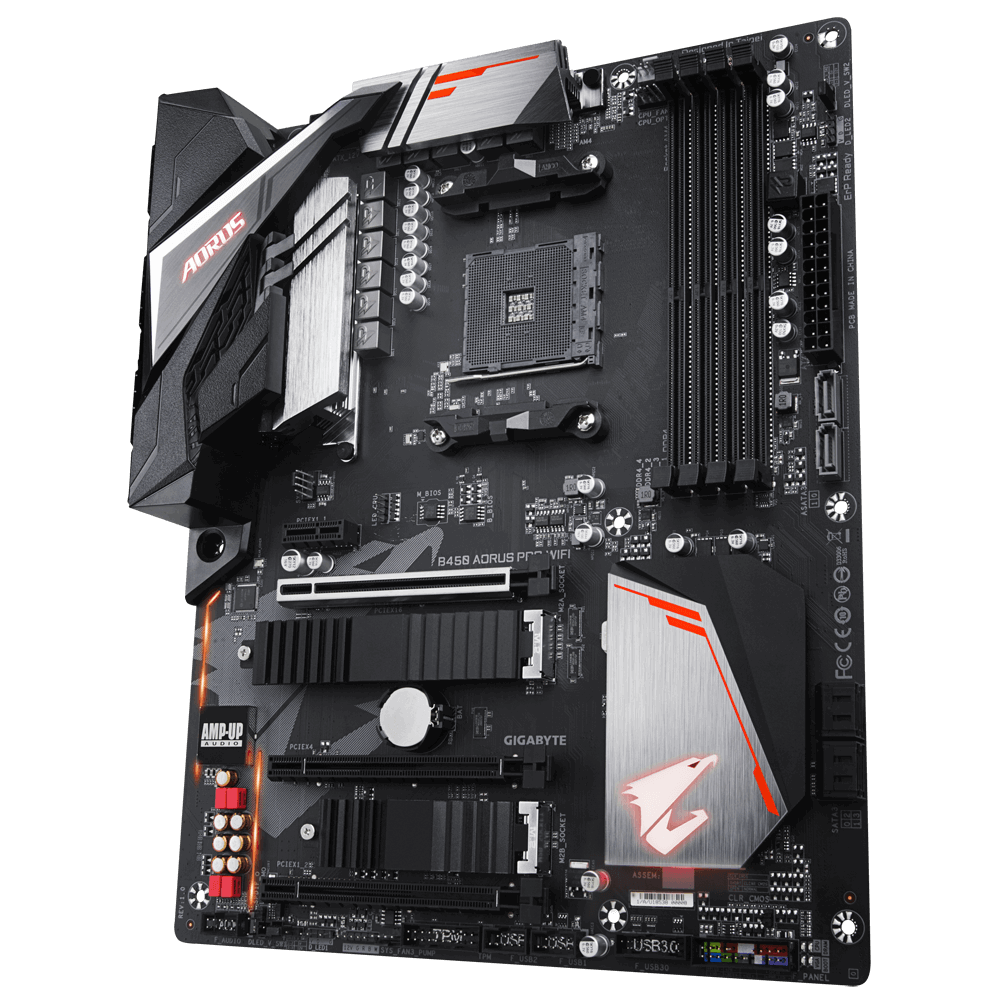 MB GIGABYTE B450 AORUS Pro / Socket AM4 / ATX / AMD B450 /