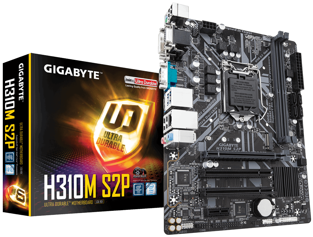 MB GIGABYTE H310M S2P / S1151 / mATX / Intel H310 /