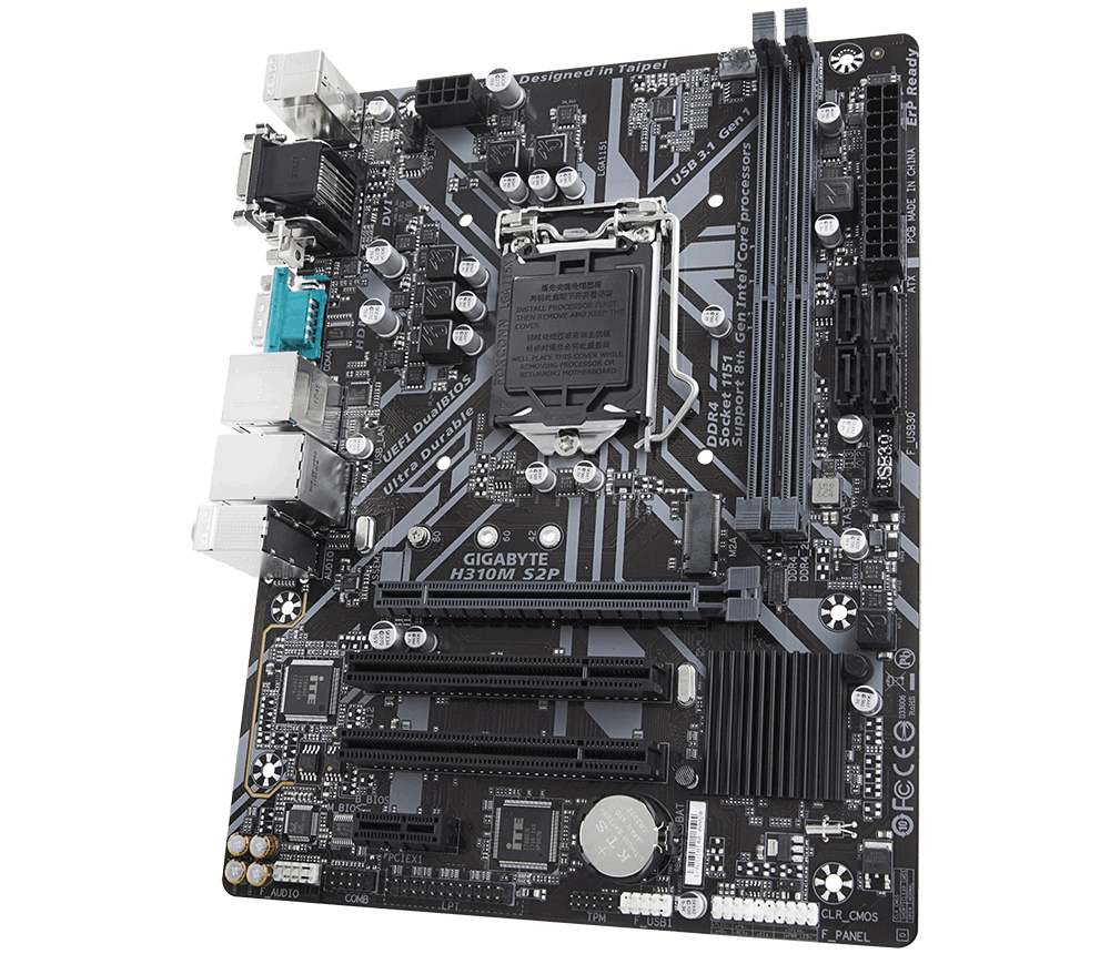 MB GIGABYTE H310M S2P / S1151 / mATX / Intel H310 /