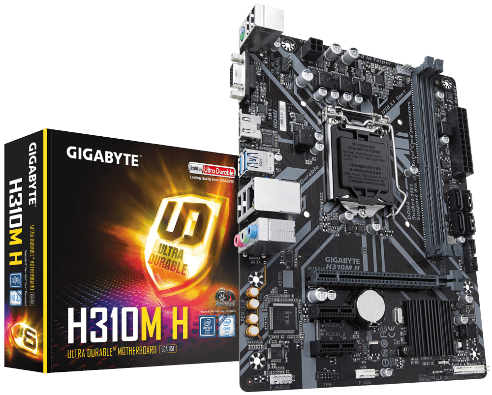 MB GIGABYTE H310M H / Socket 1151 / mATX / Intel H310 /