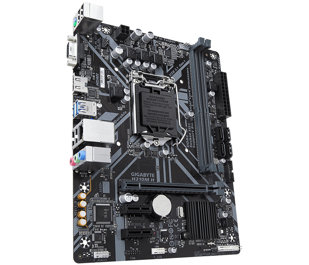 MB GIGABYTE H310M H / Socket 1151 / mATX / Intel H310 /
