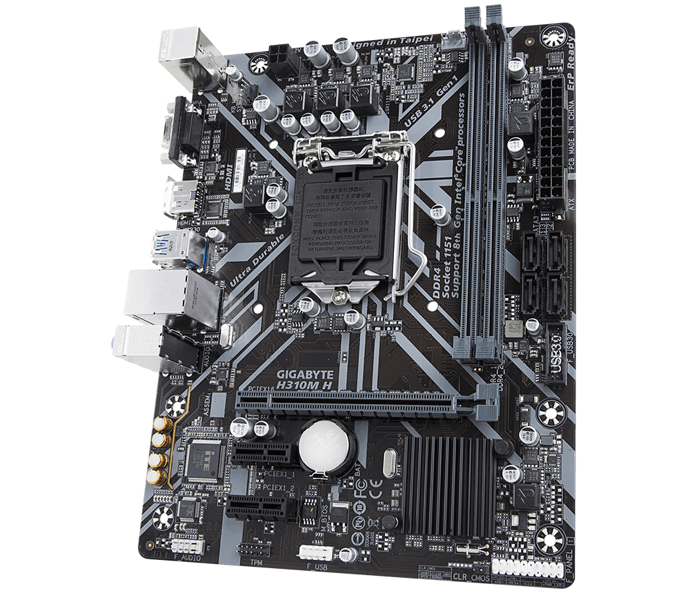 MB GIGABYTE H310M H / Socket 1151 / mATX / Intel H310 /
