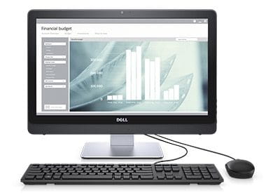 DELL Inspiron 3264 / 21.5" FullHD IPS / Pentium 4415U / 4GB DDR4 / 500GB HDD / Intel HD Graphics 620 / Black / Windows