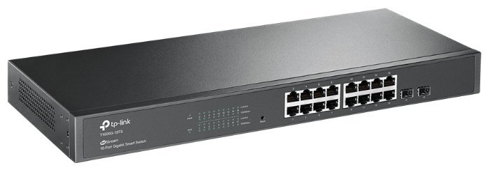 Switch TP-LINK T1600G-18TS / 16-port Gigabit / 2xSFP /