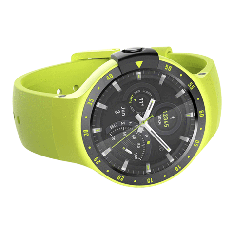 Ticwatch S by Mobvoi / 1.4" OLED Touch Display / 512MB / 4GB / Wear OS by Google / Yellow