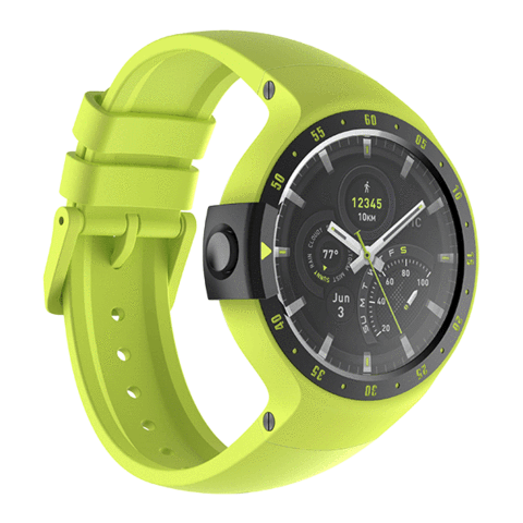Ticwatch S by Mobvoi / 1.4" OLED Touch Display / 512MB / 4GB / Wear OS by Google / Yellow
