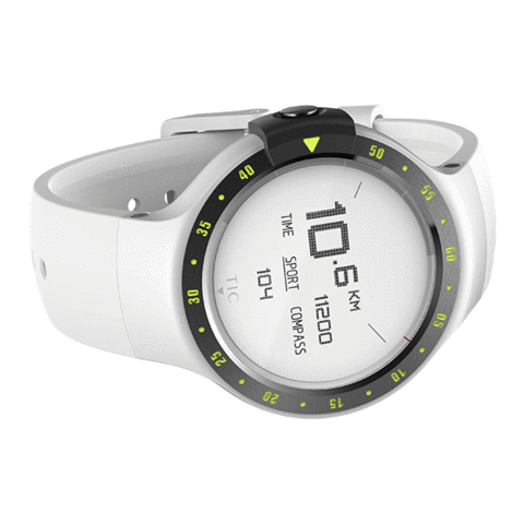 Ticwatch S by Mobvoi / 1.4" OLED Touch Display / 512MB / 4GB / Wear OS by Google / White