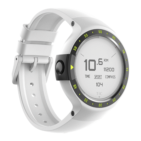 Ticwatch S by Mobvoi / 1.4" OLED Touch Display / 512MB / 4GB / Wear OS by Google / White
