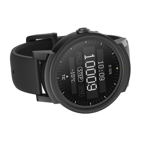 Ticwatch E by Mobvoi / 1.4" OLED Touch Display / 512MB / 4GB / Wear OS by Google / Black