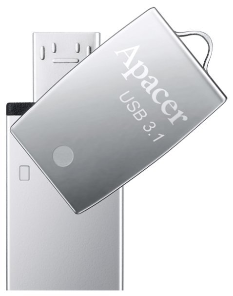 USB3.1 Apacer / 32GB / Swivel / AP32GAH750S-1 / Silver