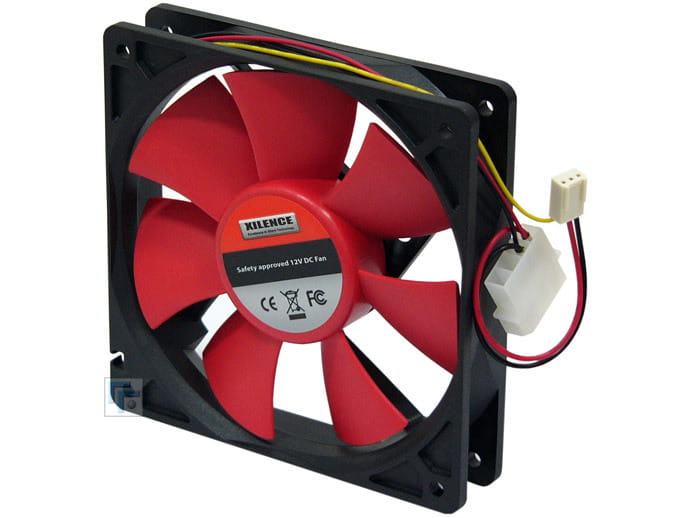 Case Fan Xilence XPF120 / PWM / 57.9CFM / 1500rpm / 21dBa / Red