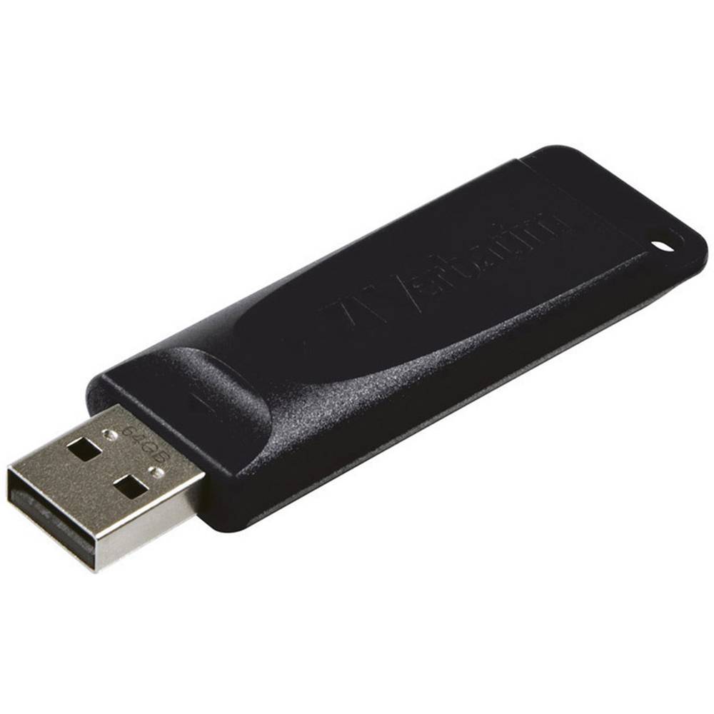 USB2.0 Verbatim Store 'n' Go Slider 64GB / 98698 / Black