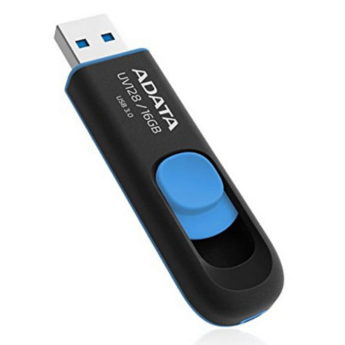 ADATA DashDrive UV128 / 16GB / Black Blue