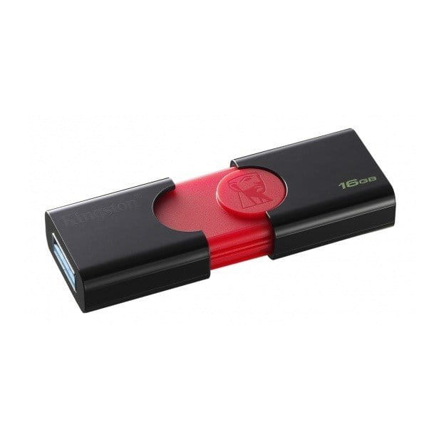 USB3.0 Kingston DataTraveler 106 / 16Gb / Retractable / DT106/16GB / Black