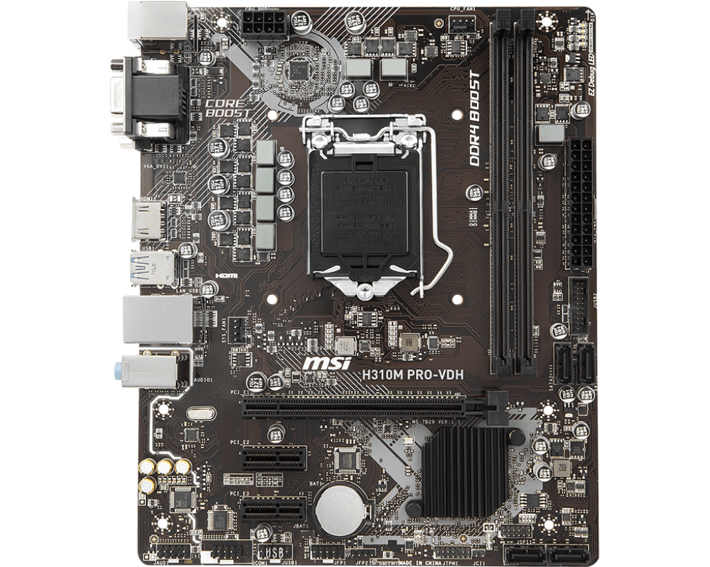 MB MSI H310M PRO-VDH /