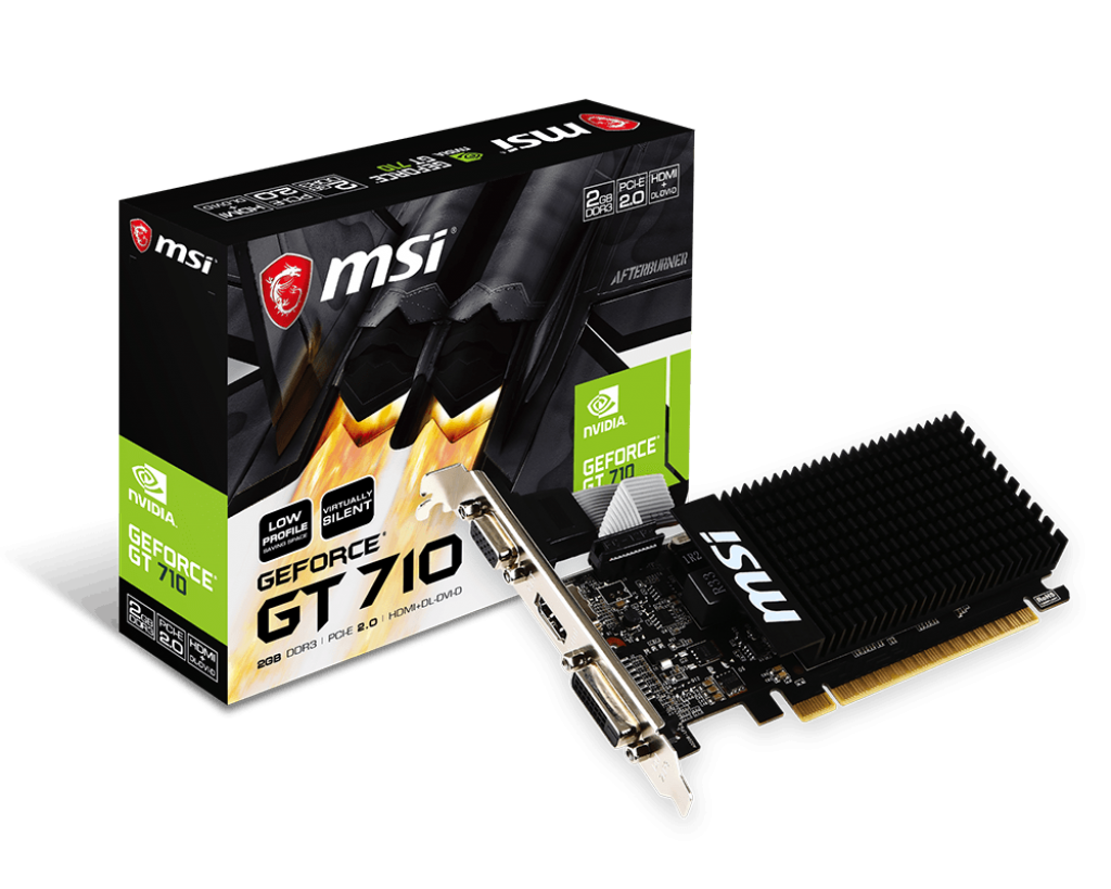 VGA MSI GeForce GT 710  1GB GDDR3 64Bit