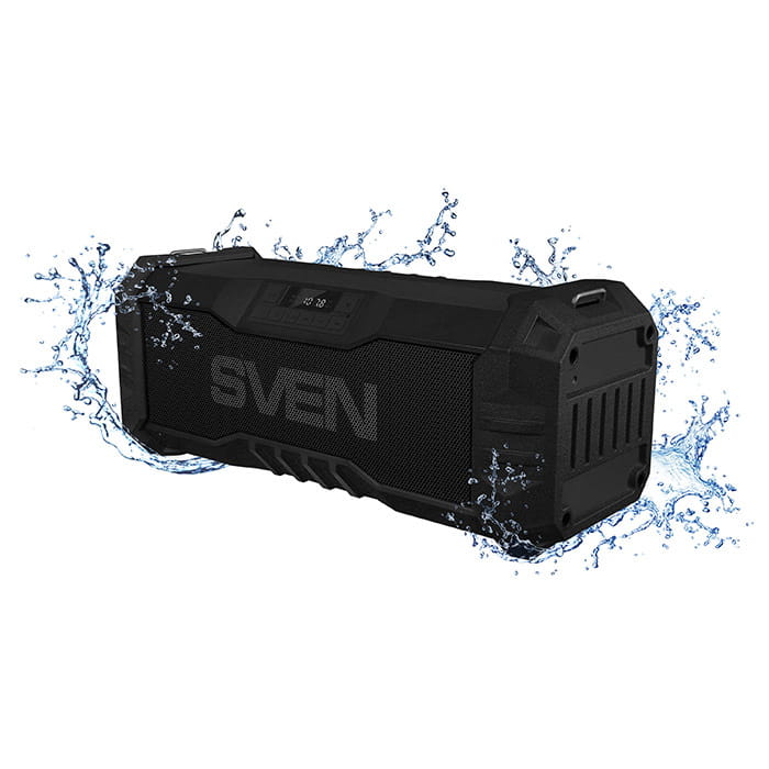 Speaker Sven PS-430 / 15W / Bluetooth / Waterproof / 2000mAh / Black