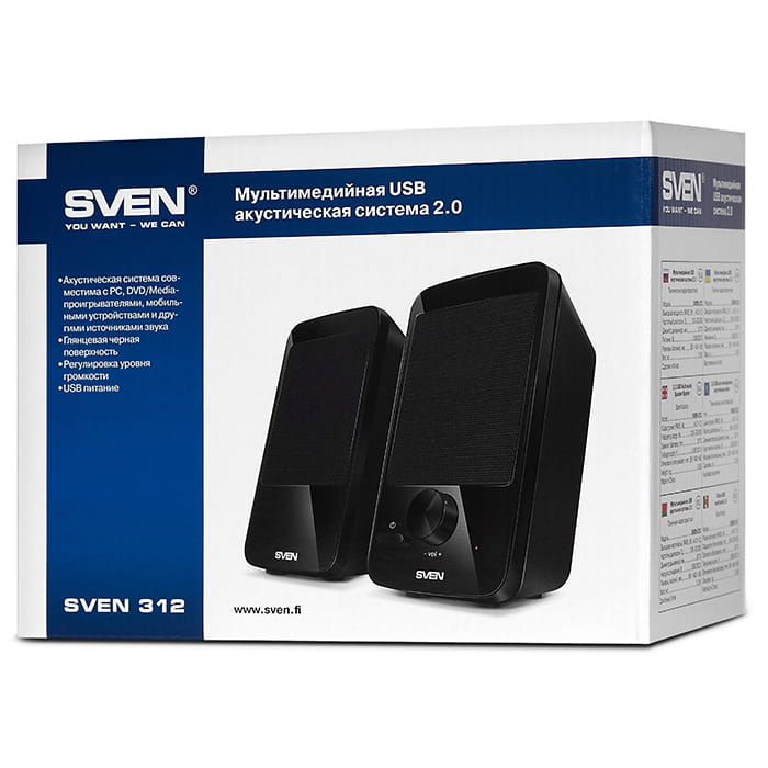 Speakers Sven 312 / Black