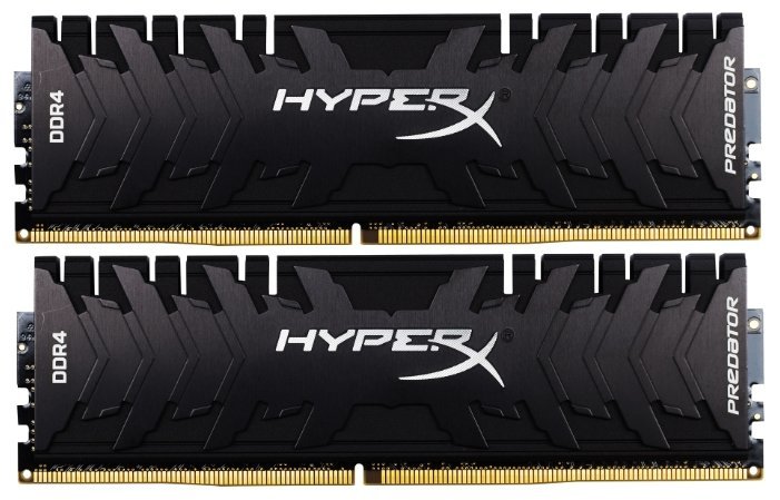 RAM Kingston HyperX Predator HX426C13PB3K2/16 / 2x8GB / DDR4-2666 / PC21300 / CL13 / 1.35V / Black