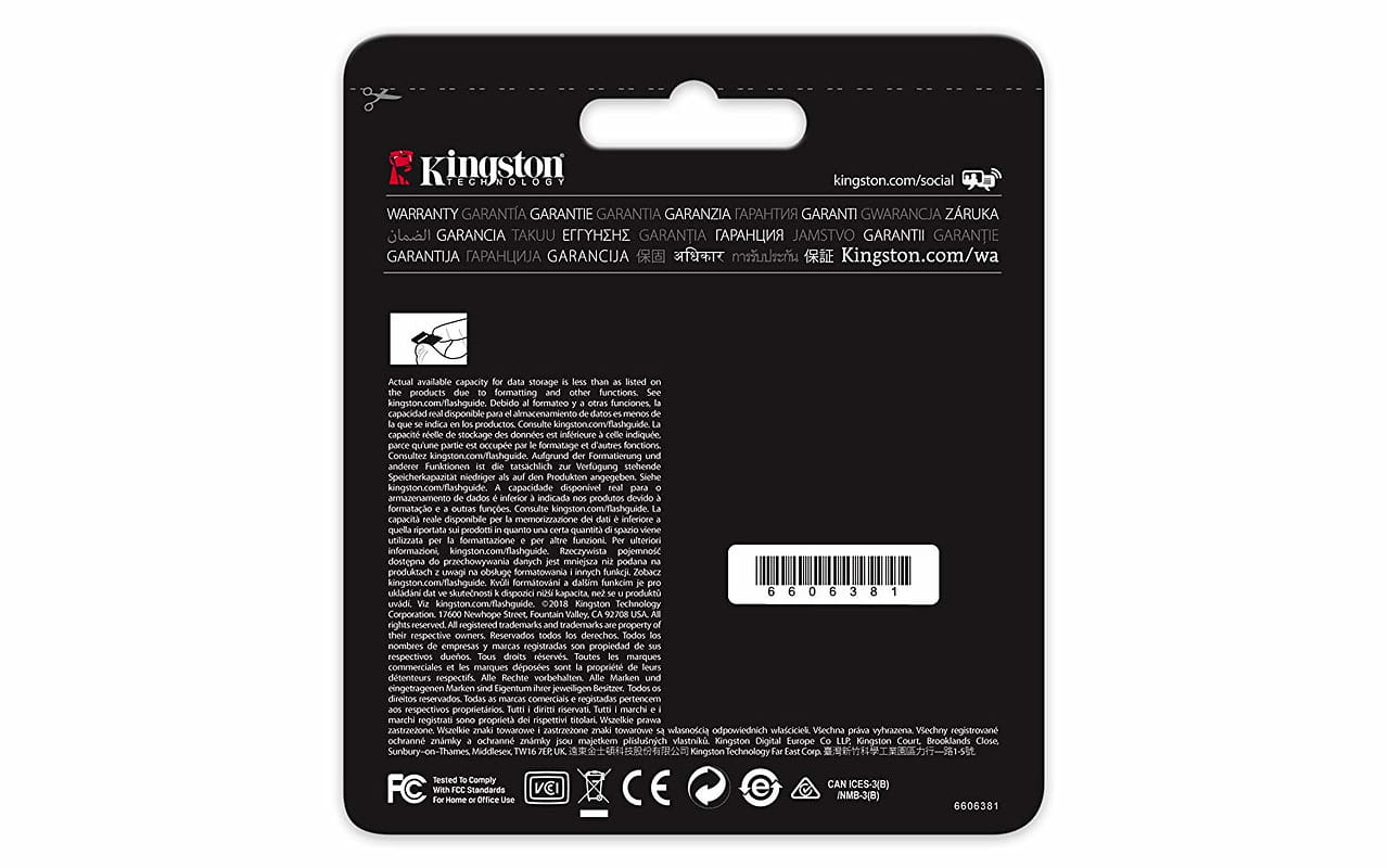 Kingston Canvas React SDR/64GB / 64GB / Ultimate 633x / Class10 UHS-I U3 /