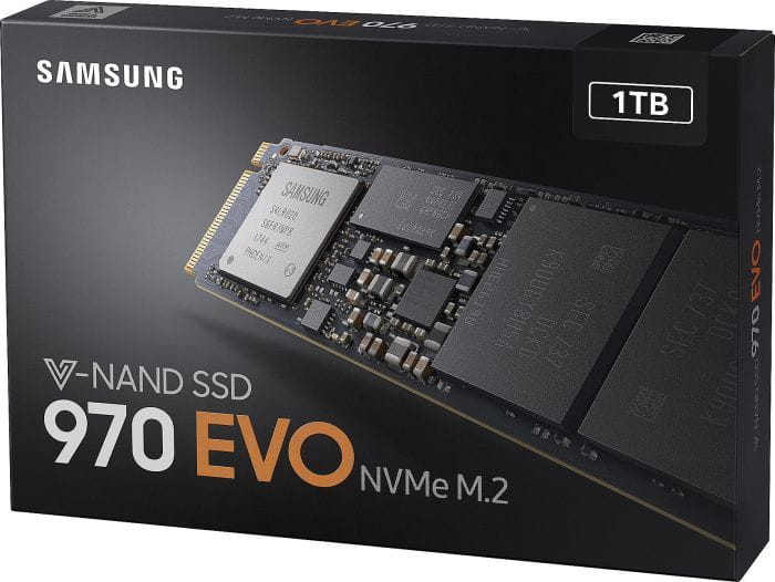 M.2 NVMe SSD Samsung 970 EVO / 1.0TB / MZ-V7E1T0BW /