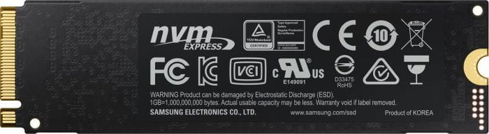M.2 NVMe SSD Samsung 970 EVO / 1.0TB / MZ-V7E1T0BW /