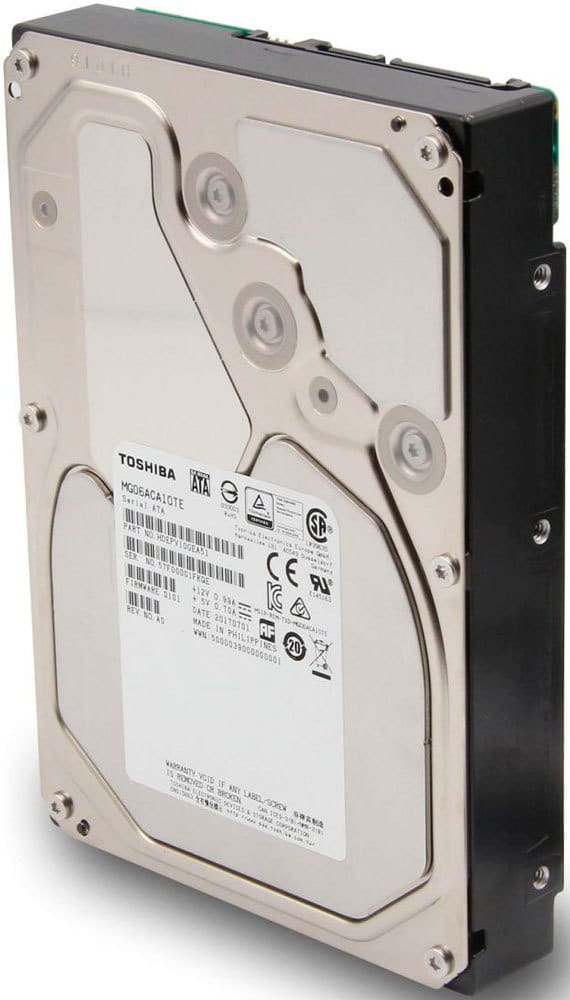 3.5" HDD Toshiba Enterprise Capacity MG06ACA10TE / 10.0TB / 256MB /