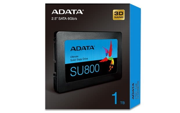 SSD ADATA Ultimate SU800 1.0Tb / 2.5" SATA / 3D NAND TLC /
