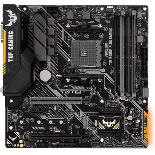 ASUS TUF B450M-PLUS GAMING / mATX Socket AM4 Dual 4x DDR4 3200