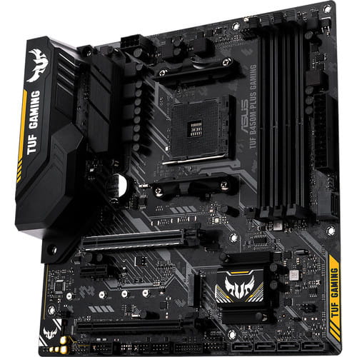 ASUS TUF B450M-PLUS GAMING / mATX Socket AM4 Dual 4x DDR4 3200