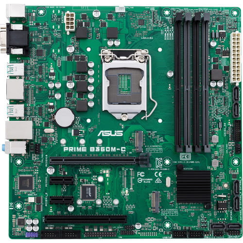 MB ASUS PRIME B360M-C / mATX / Socket 1151 / Intel B360 / Dual 4xDDR4-2666 /