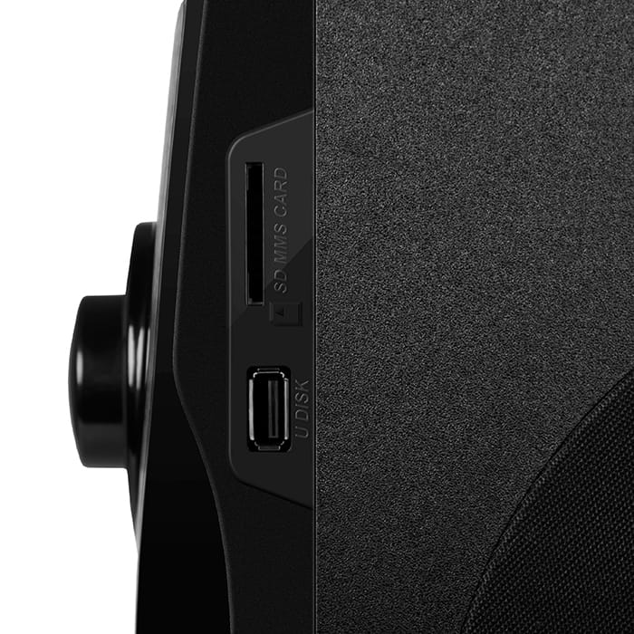 Speakers Sven MS-2055 / 2.1 / 55w / Bluetooth / SD-card / USB / FM / Remote control / Black