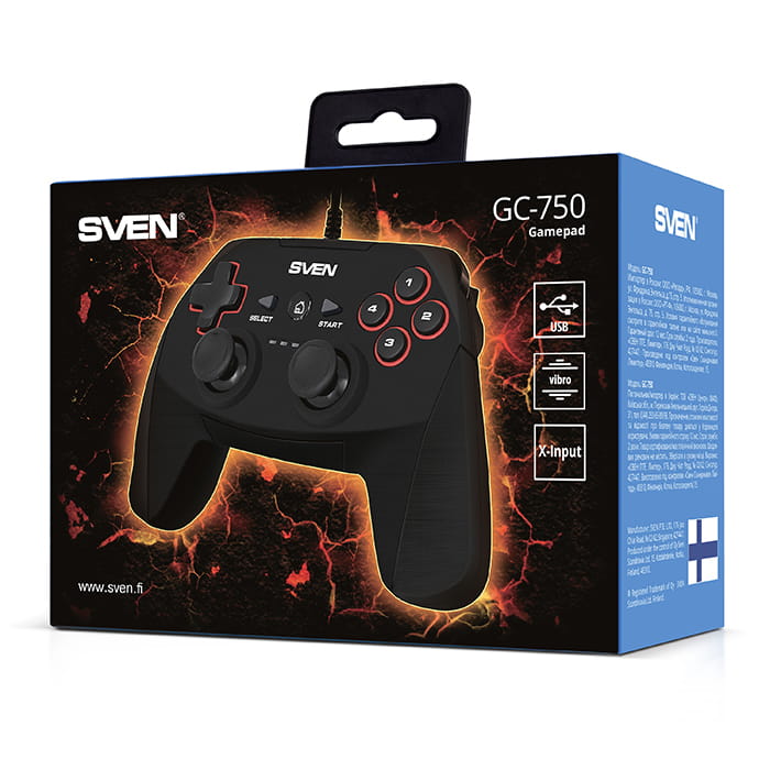Gamepad Sven GC-750 / Black
