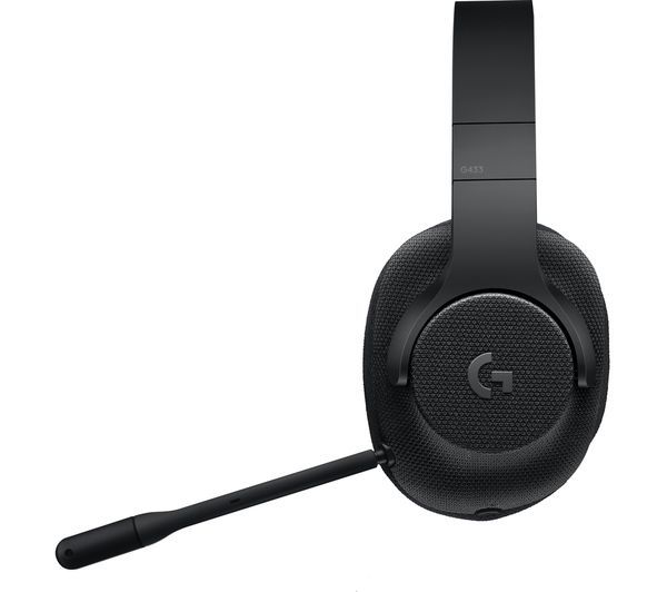 Headset Logitech G433 / 7.1 Surround / 981-000668 Black