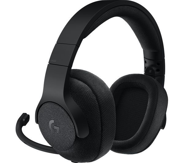 Headset Logitech G433 / 7.1 Surround / 981-000668 Black