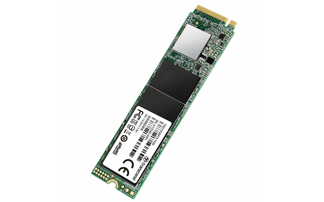 .M.2 SSD Transcend 110S / 512Gb / NVMe / SM2263 / 3D TLC / TS512GMTE110S /