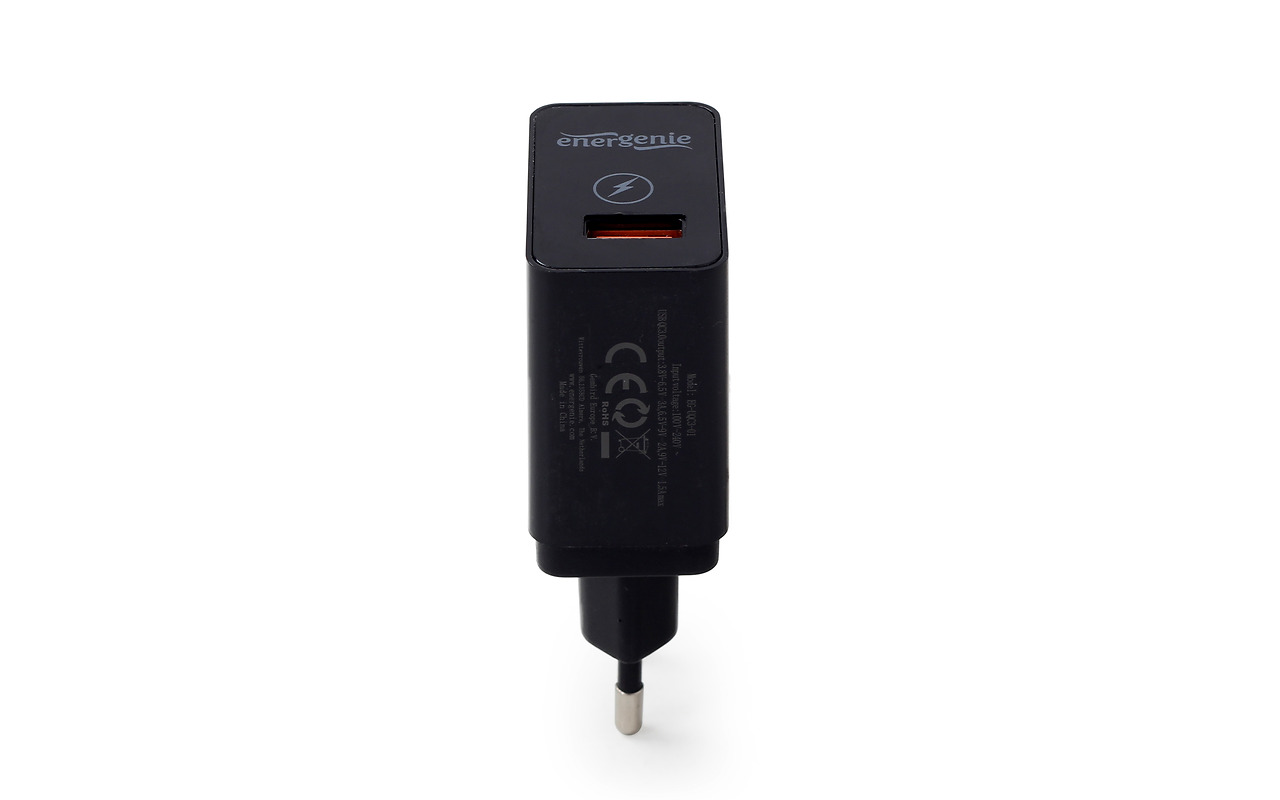 USB Charger Energenie EG-UQC3-01 / Black