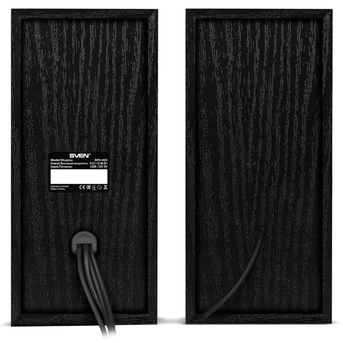 Speakers Sven SPS-603 / 2.0 / 6W /
