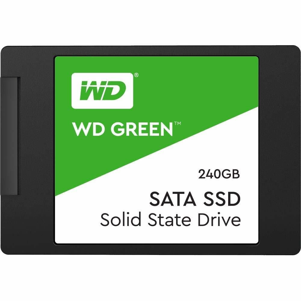2.5" SSD Western Digital WDS240G2G0A Green / 240GB / 7mm / Silicon Motion / SLC / Green