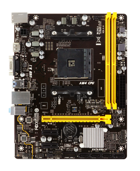 MB Biostar A320MH / mATX / Socket AM4 / AMD A320 / Dual 2xDDR4-2667 /