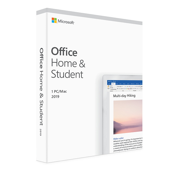Microsoft Office Home and Student 2019 / English