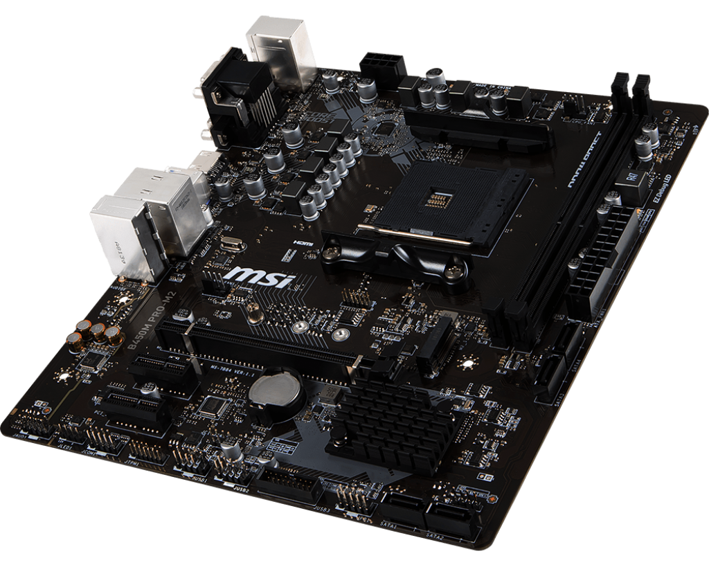 MB MSI B450M PRO-M2 / mATX / Socket AM4 / AMD B450 / Dual 2xDDR4-3466 /