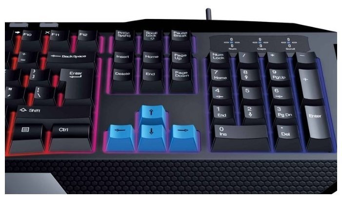 Genius Scorpion K215 / 12 function keys / 7 colors backligt / Black