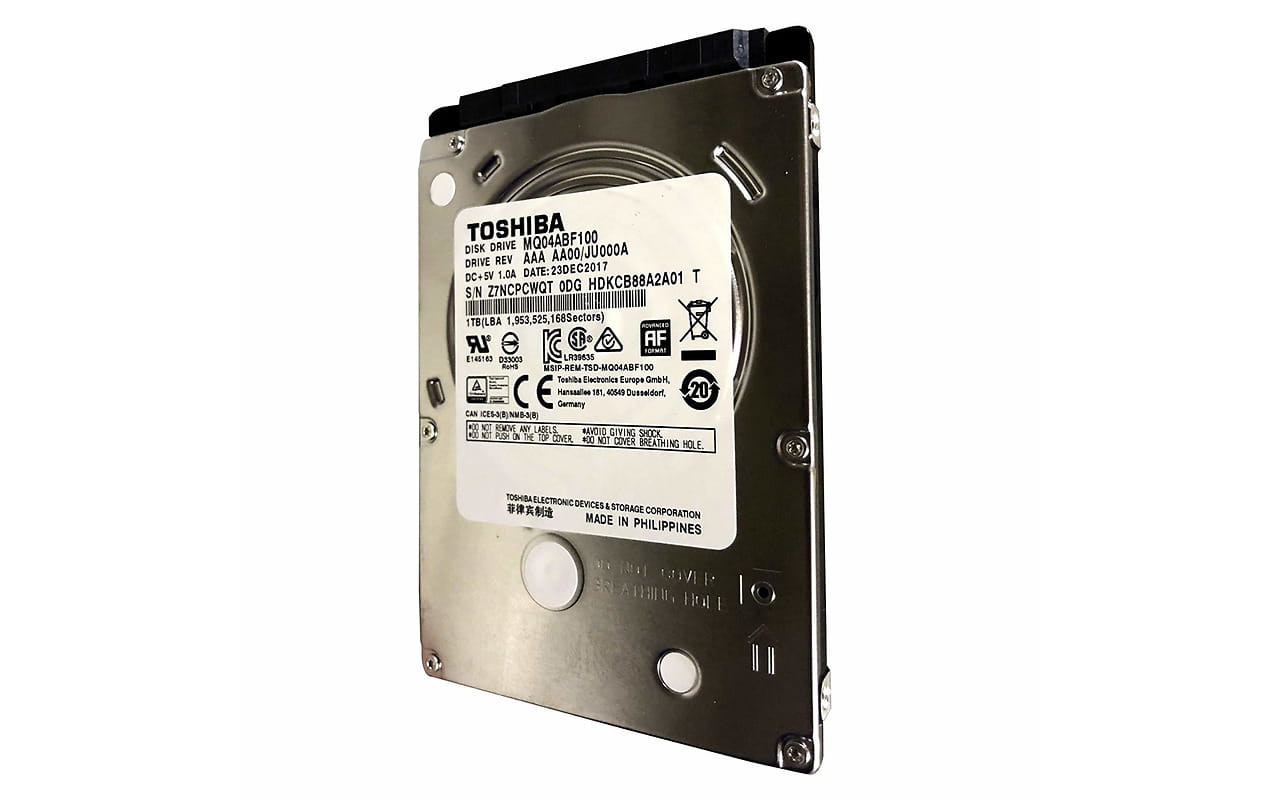 2.5" HDD Toshiba MQ04ABF100 / 1.0TB / 128MB / 5400rpm / 7.0mm /