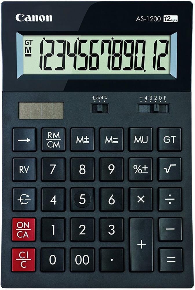 Calculator Canon AS-1200 / 12 digit /